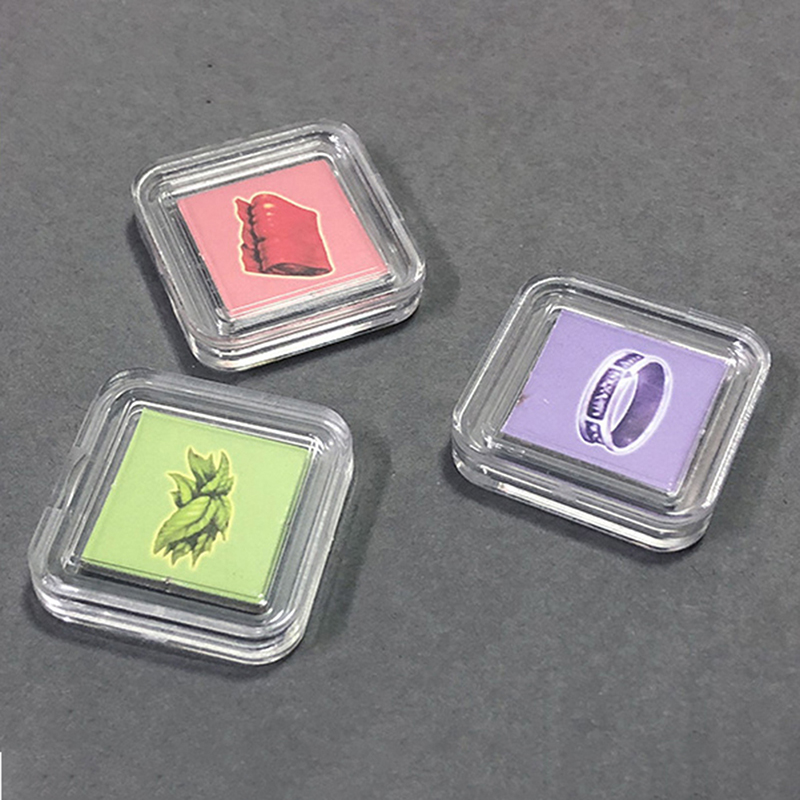 Board Game Hegemony - 10PCS Square Clear Plastic Protector Containers