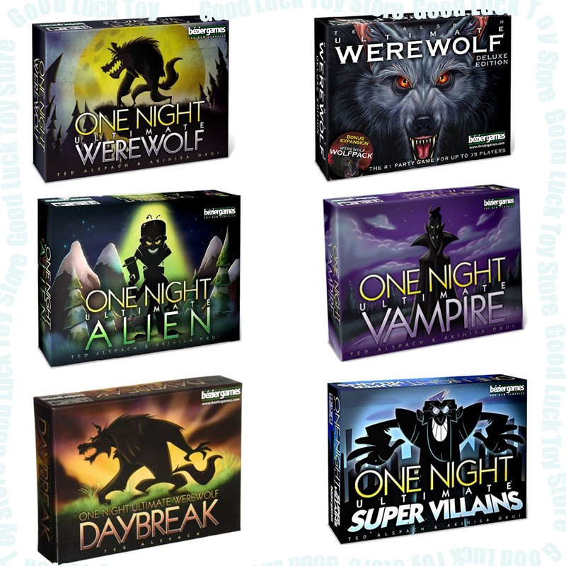 Board Game Werewolf - One Night Ultimate Werewolf Alien Board
