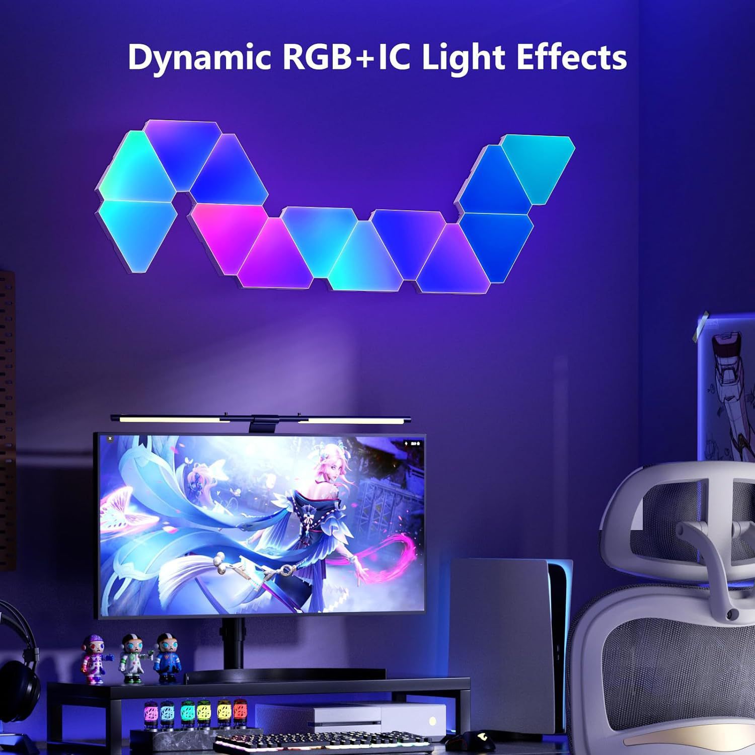 Tuya WiFi RGB Triangle Quantum - Board Game Room 评论和价格