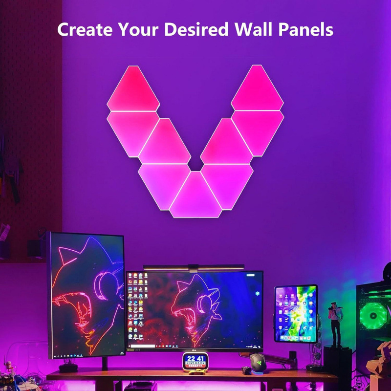 Tuya WiFi RGB Triangle Quantum - Board Game Room 评论和价格