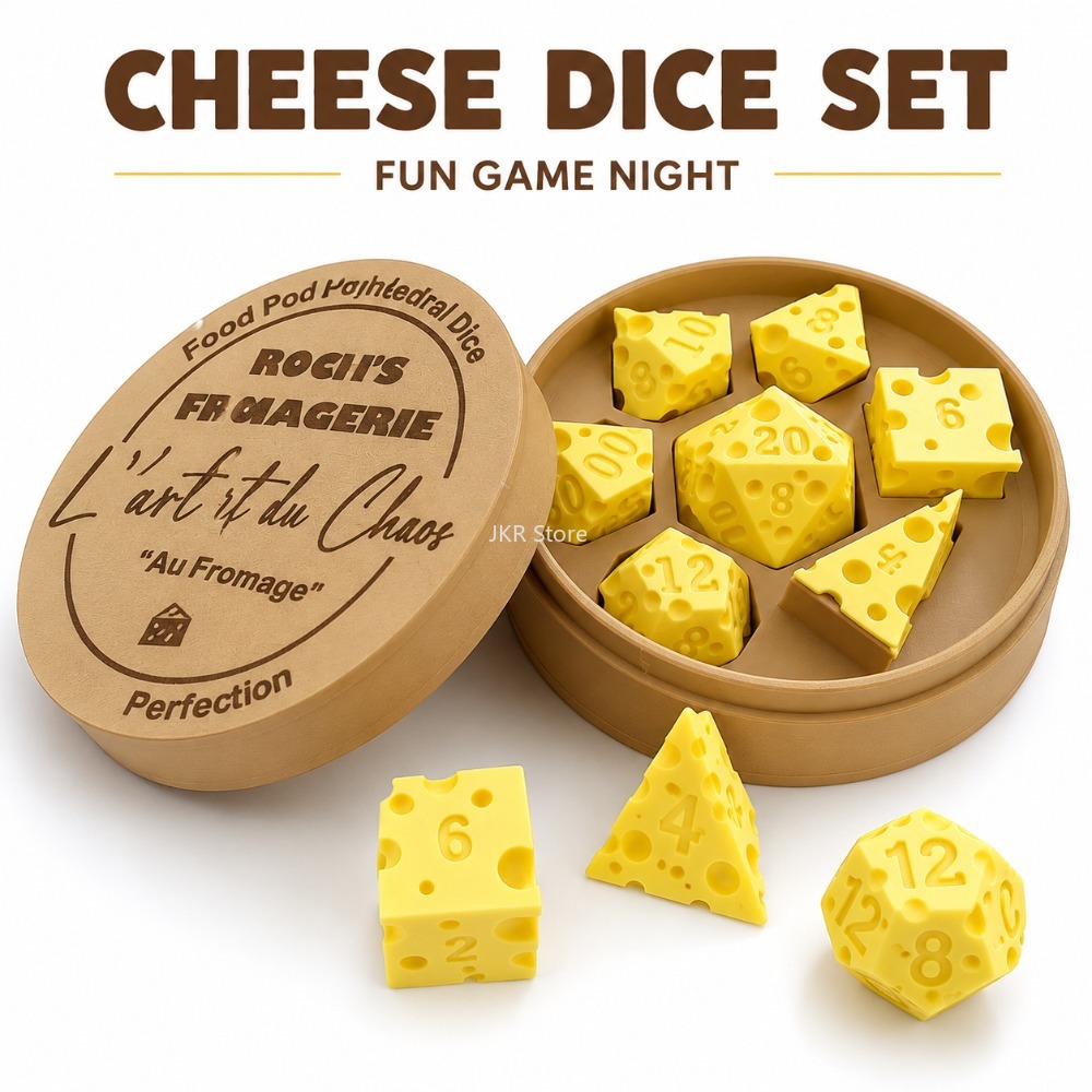 Irregular Cheese Dice Box Orna - Board Game Review 评论和价格