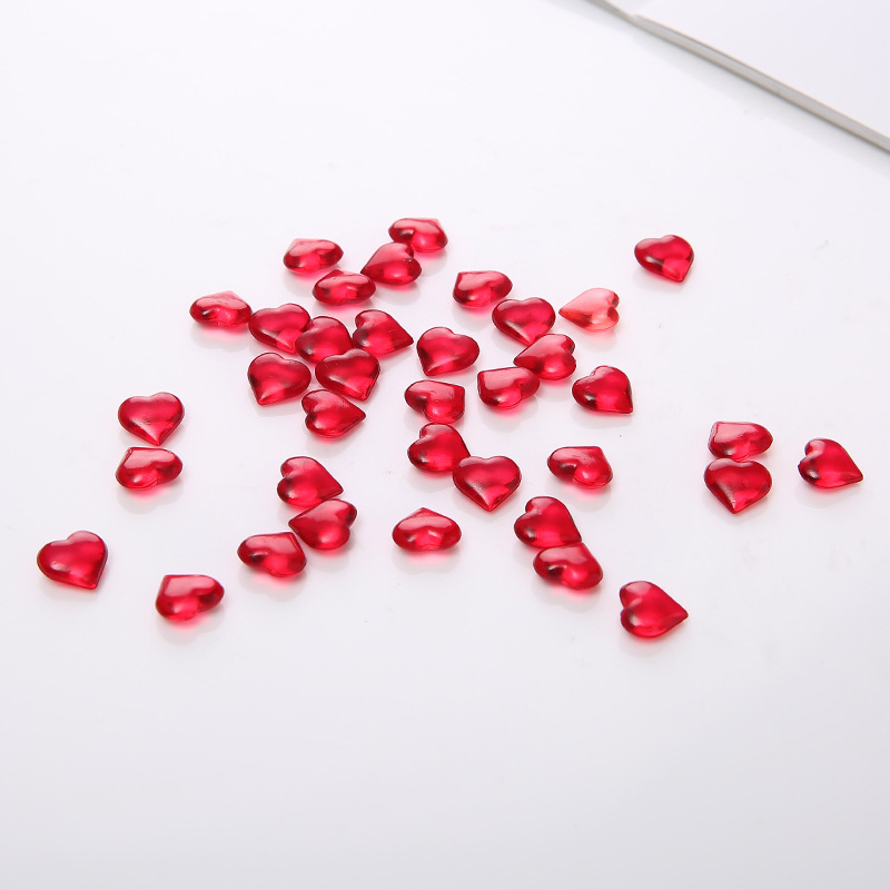 100PCS 10*4mm Heart Shape Acry - Board Game Hegemony 评论和价格