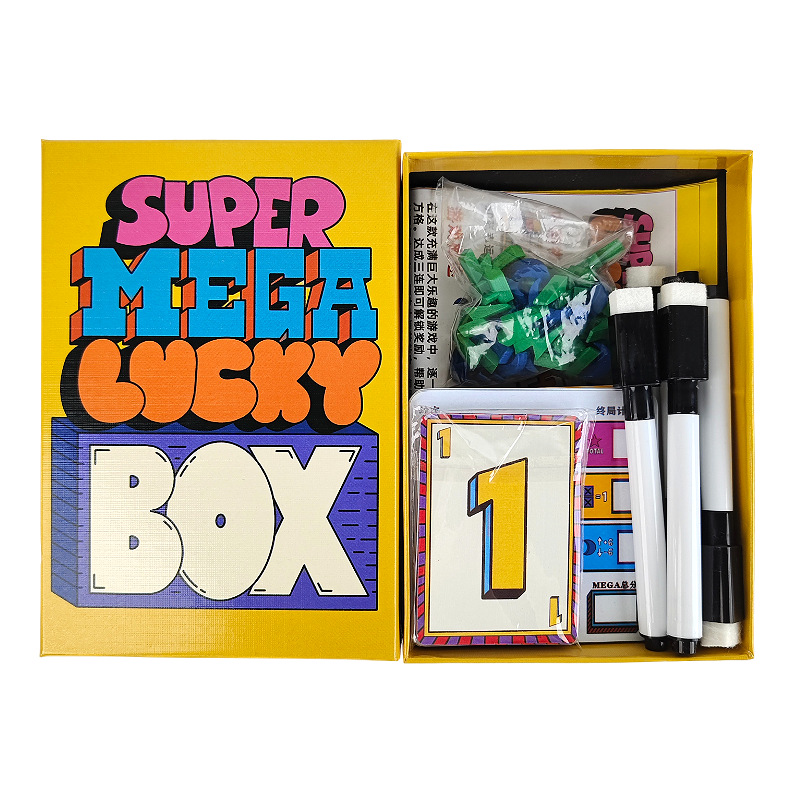 Super Mega Lucky Box Board Gam - Board Game Family 评论和价格