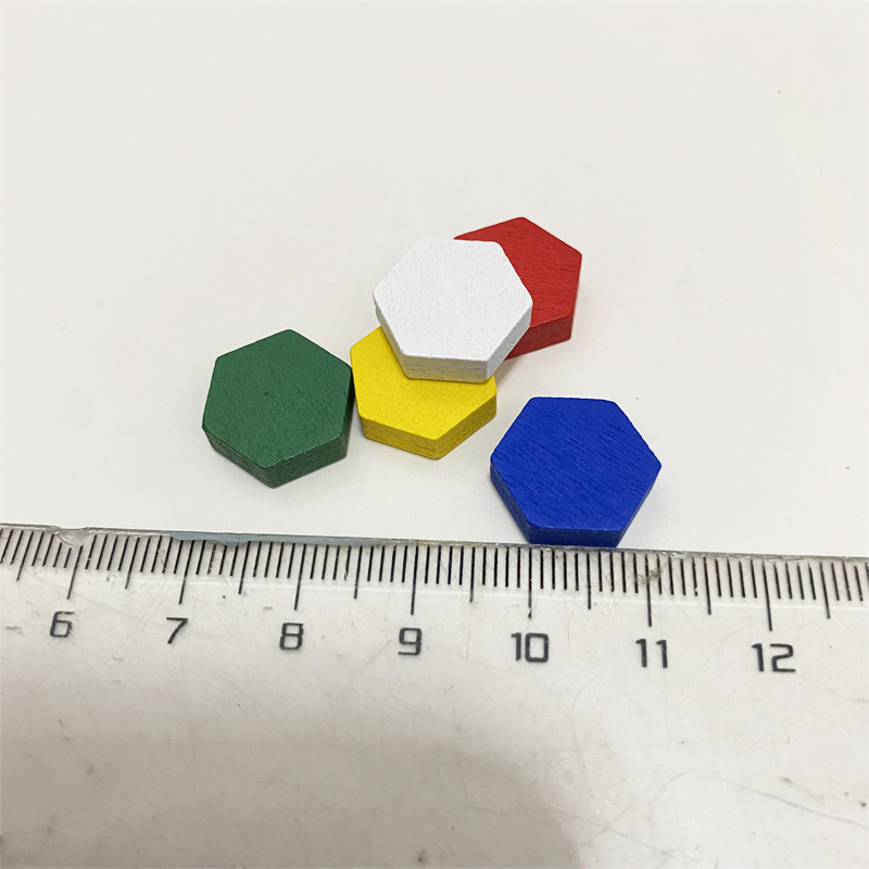 50 Pieces Wooden Hexagonal Pri - Board Game Hegemony 评论和价格