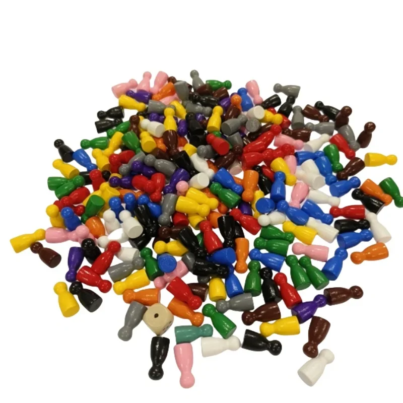 100 Pcs Colorful Wooden Chess  - Board Game Hegemony 评论和价格