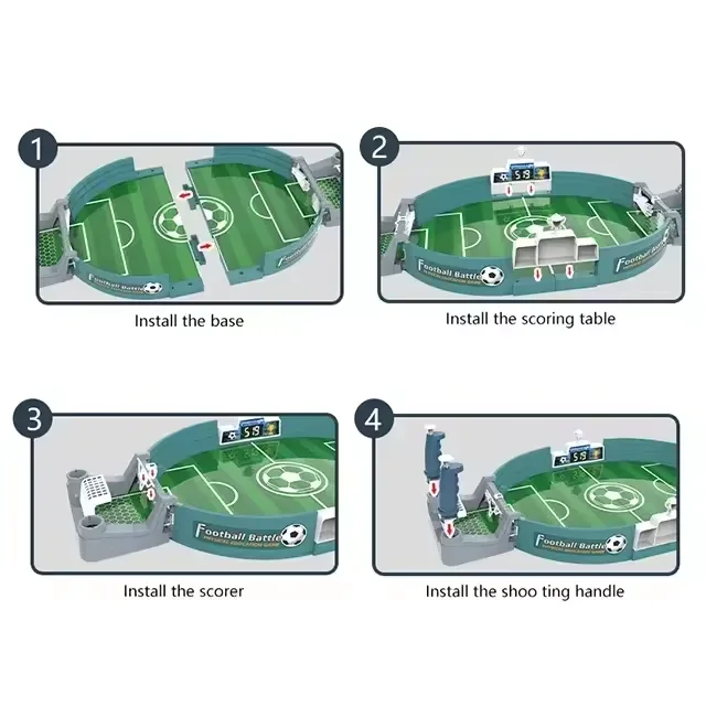 Foosball Games Desktop Footbal - Board Game Room 评论和价格