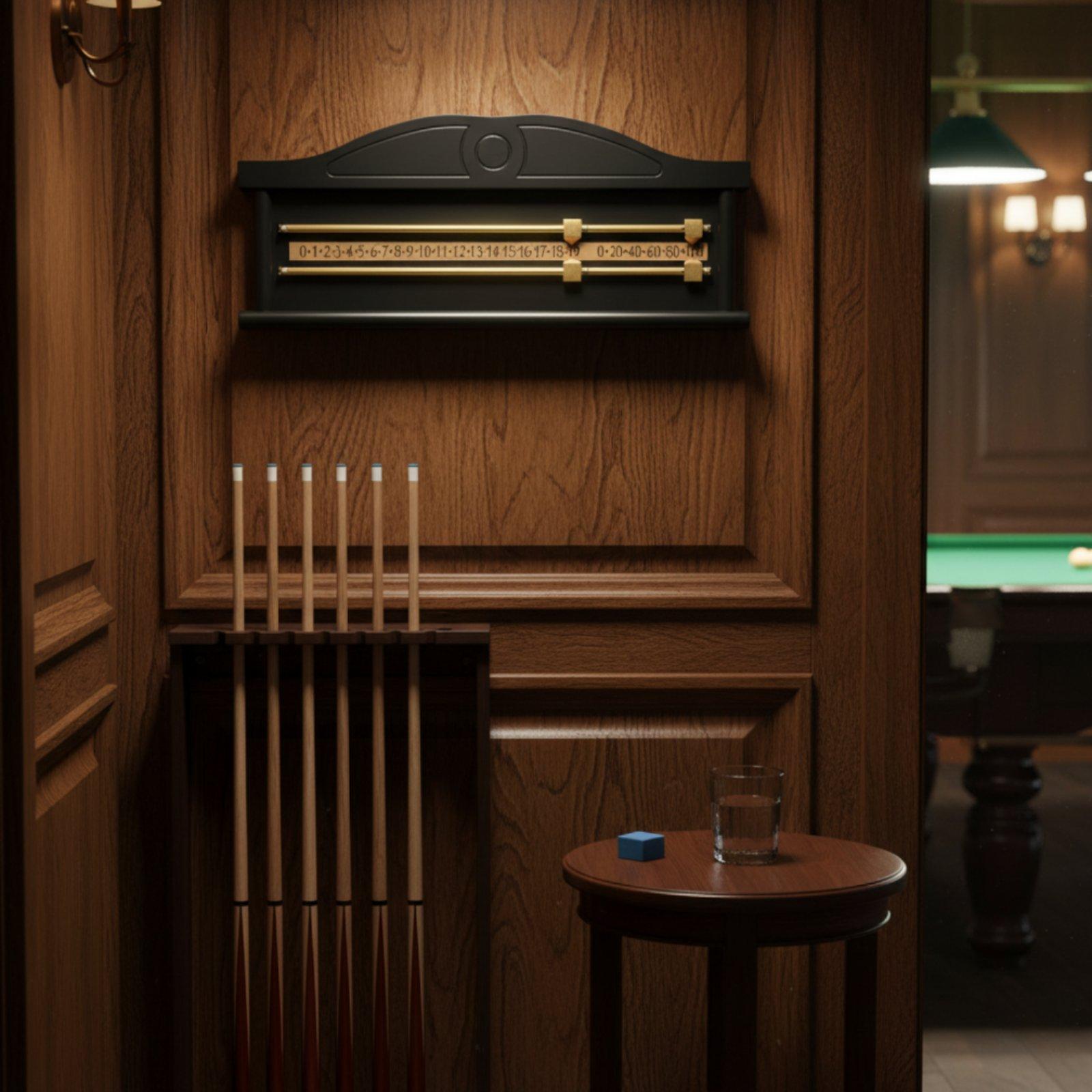 Snooker Scoreboard with Dual T - Board Game Room 评论和价格