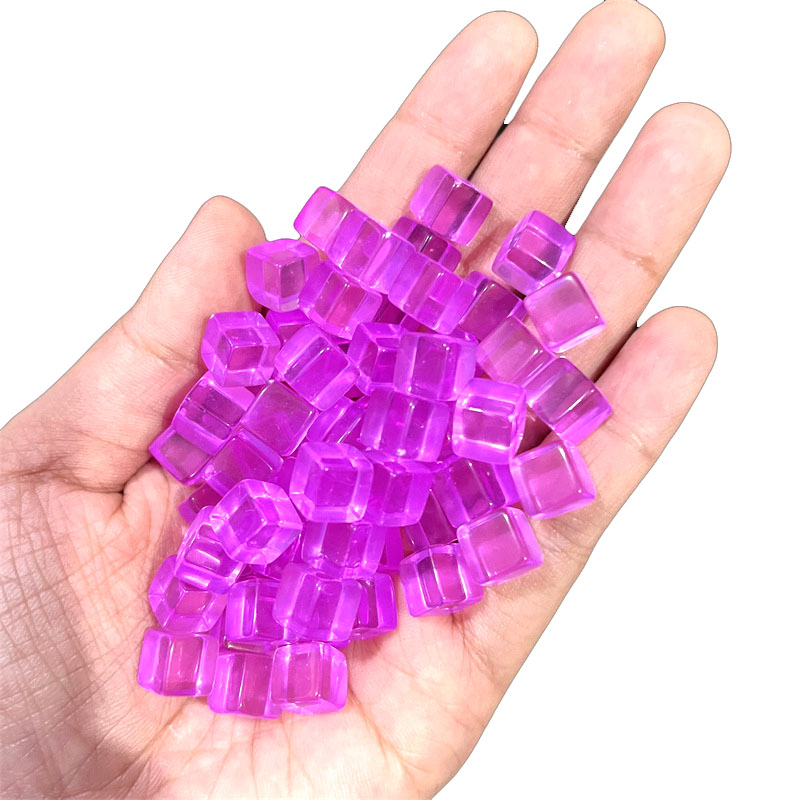 100pcs/set 8mm Clear Cube Dice - Board Game Hegemony 评论和价格