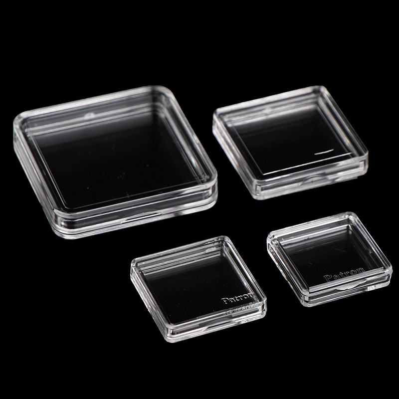 10PCS Square Clear Plastic Pro - Board Game Hegemony 评论和价格