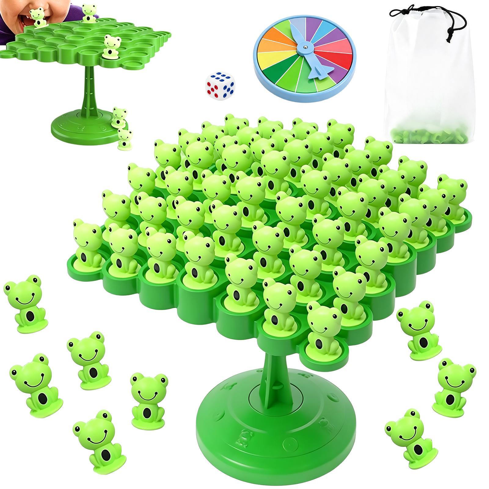 Kids Frog Balance Tree Board G - Board Game For 2 Players 评论和价格