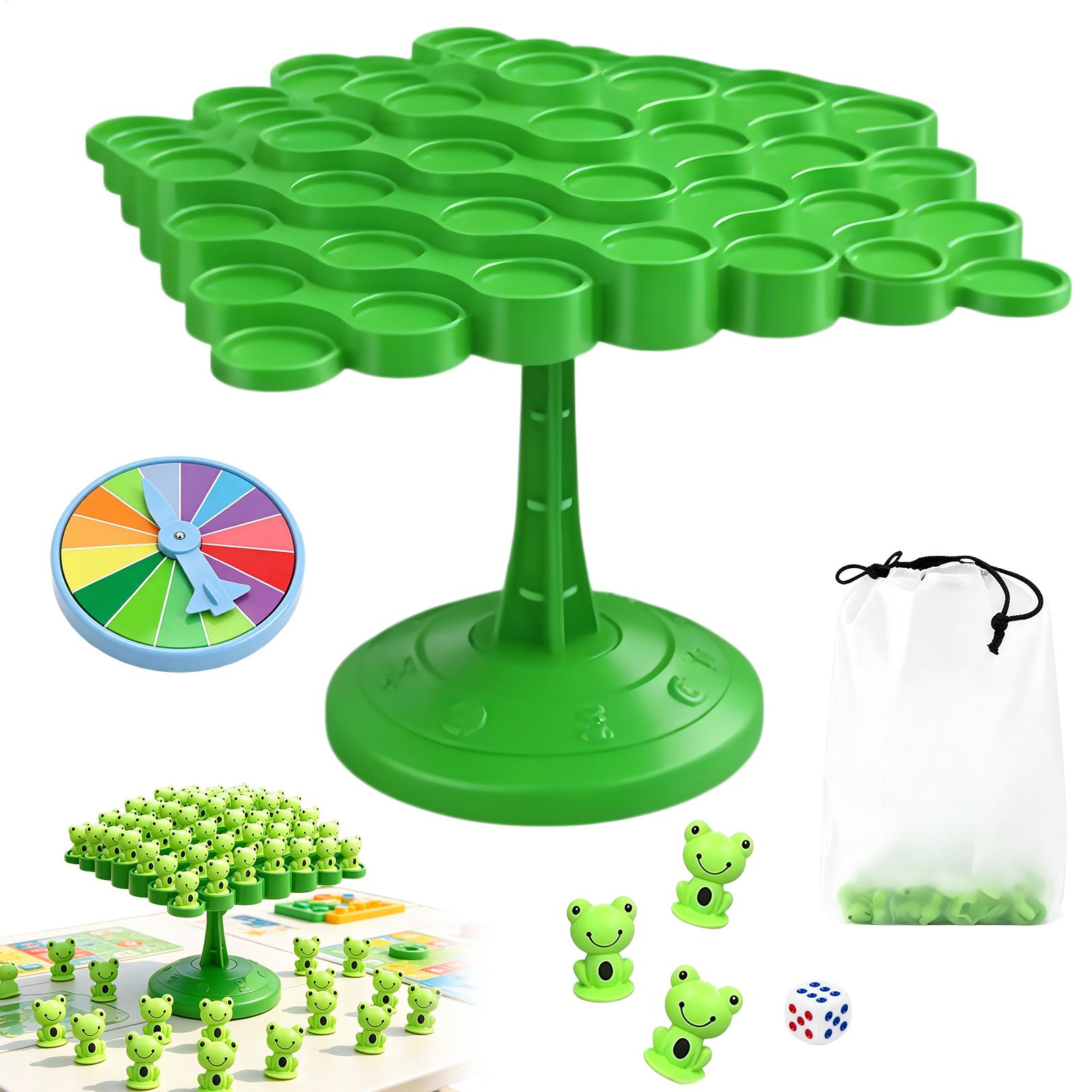 Kids Frog Balance Tree Board G - Board Game For 2 Players 评论和价格