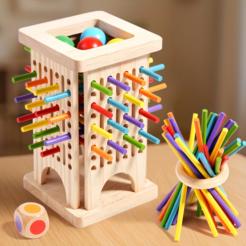 Montessori Wooden Board Game C - Board Game Family 评论和价格