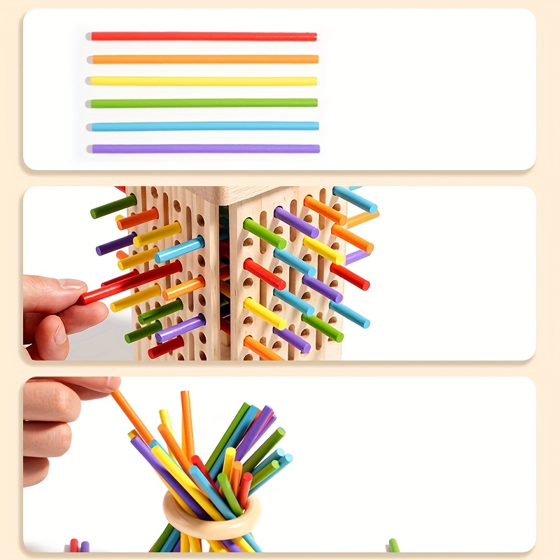 Montessori Wooden Board Game C - Board Game Family 评论和价格