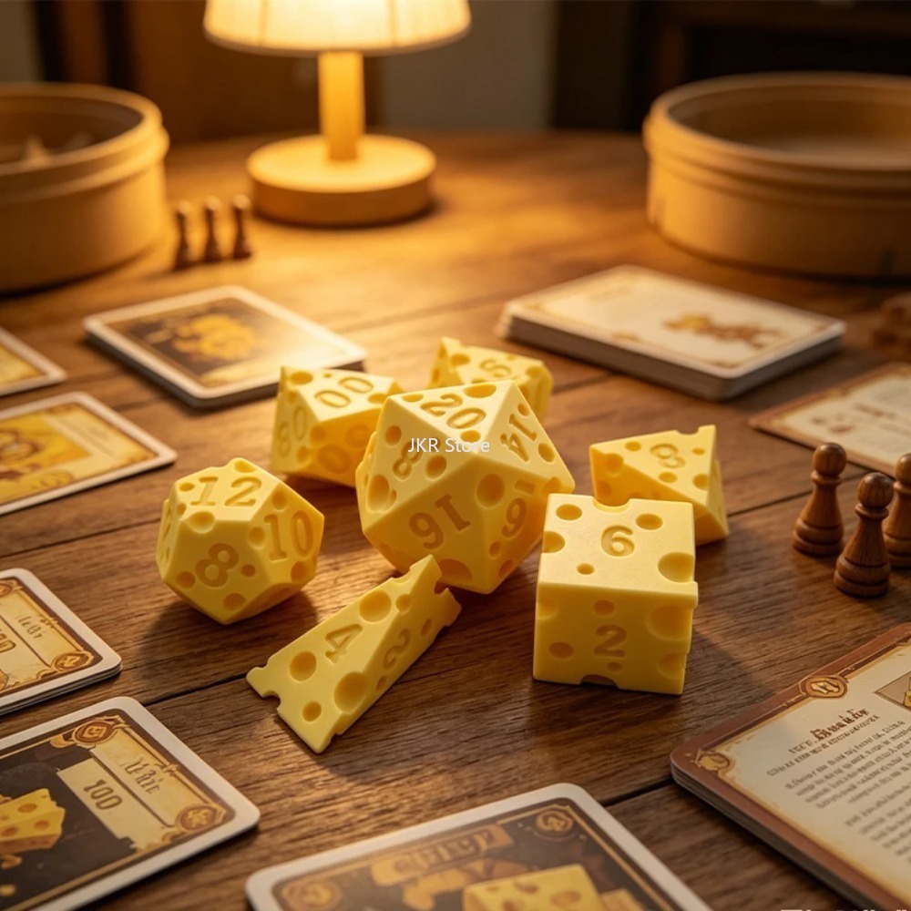 Creative Irregular Cheese Dice - Board Game Review 评论和价格