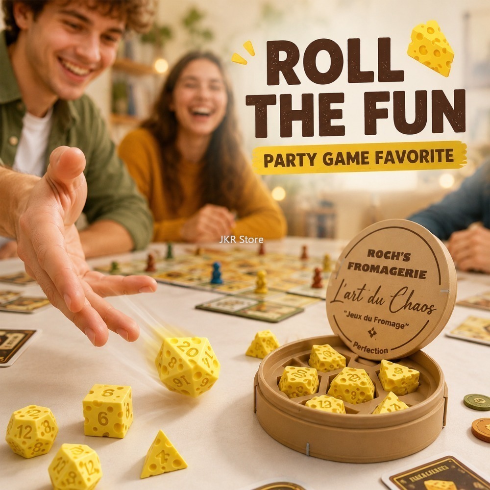 Creative Irregular Cheese Dice - Board Game Review 评论和价格