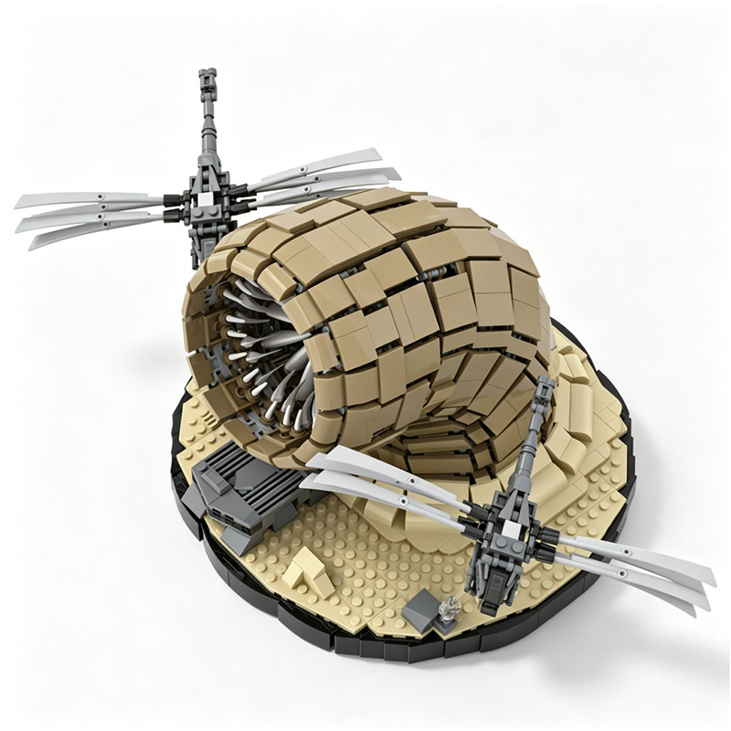 Desert Sand Worm Small Ornitho - Board Game Dune 评论和价格