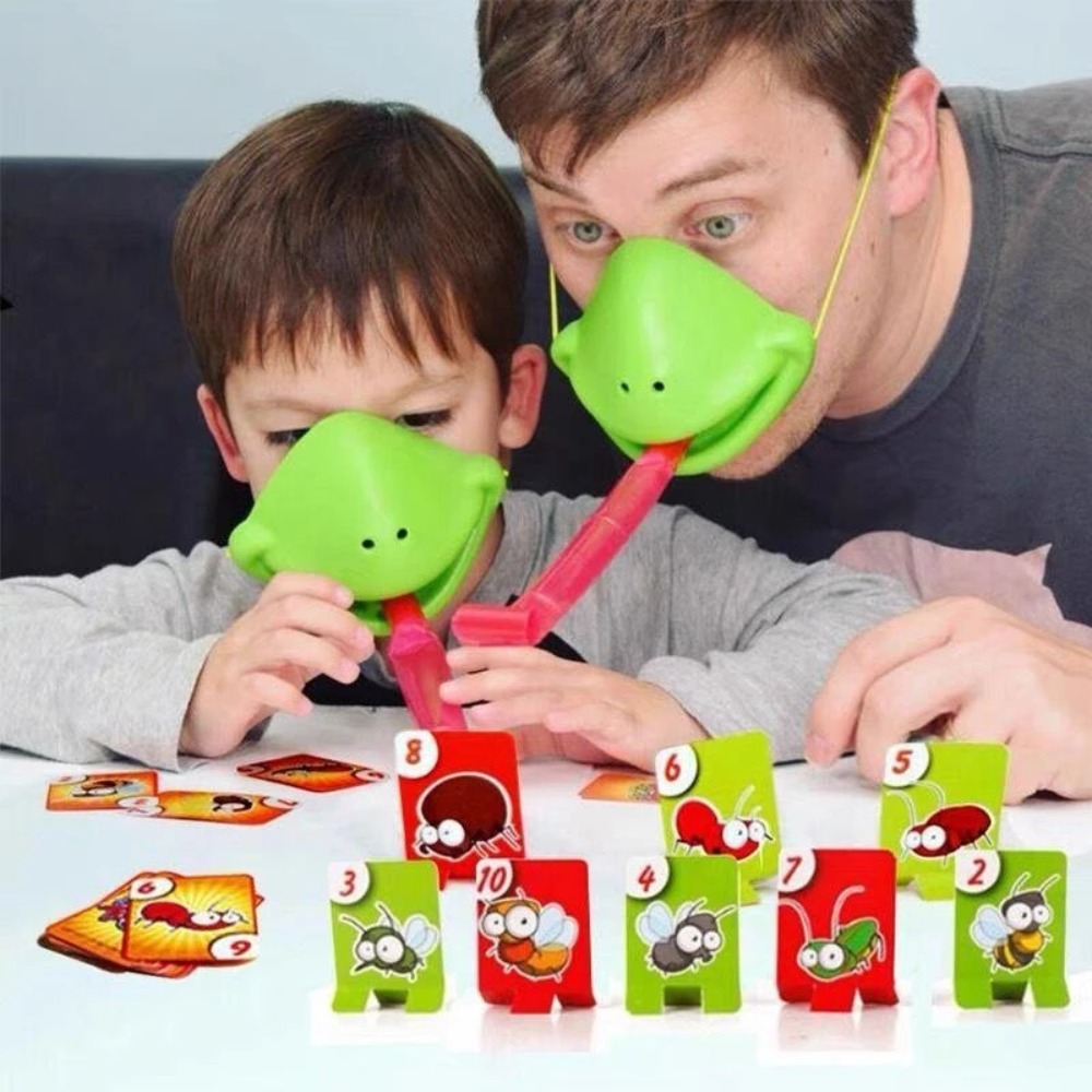 Frog Lizard Mask Wagging Tongu - Board Game Family 评论和价格