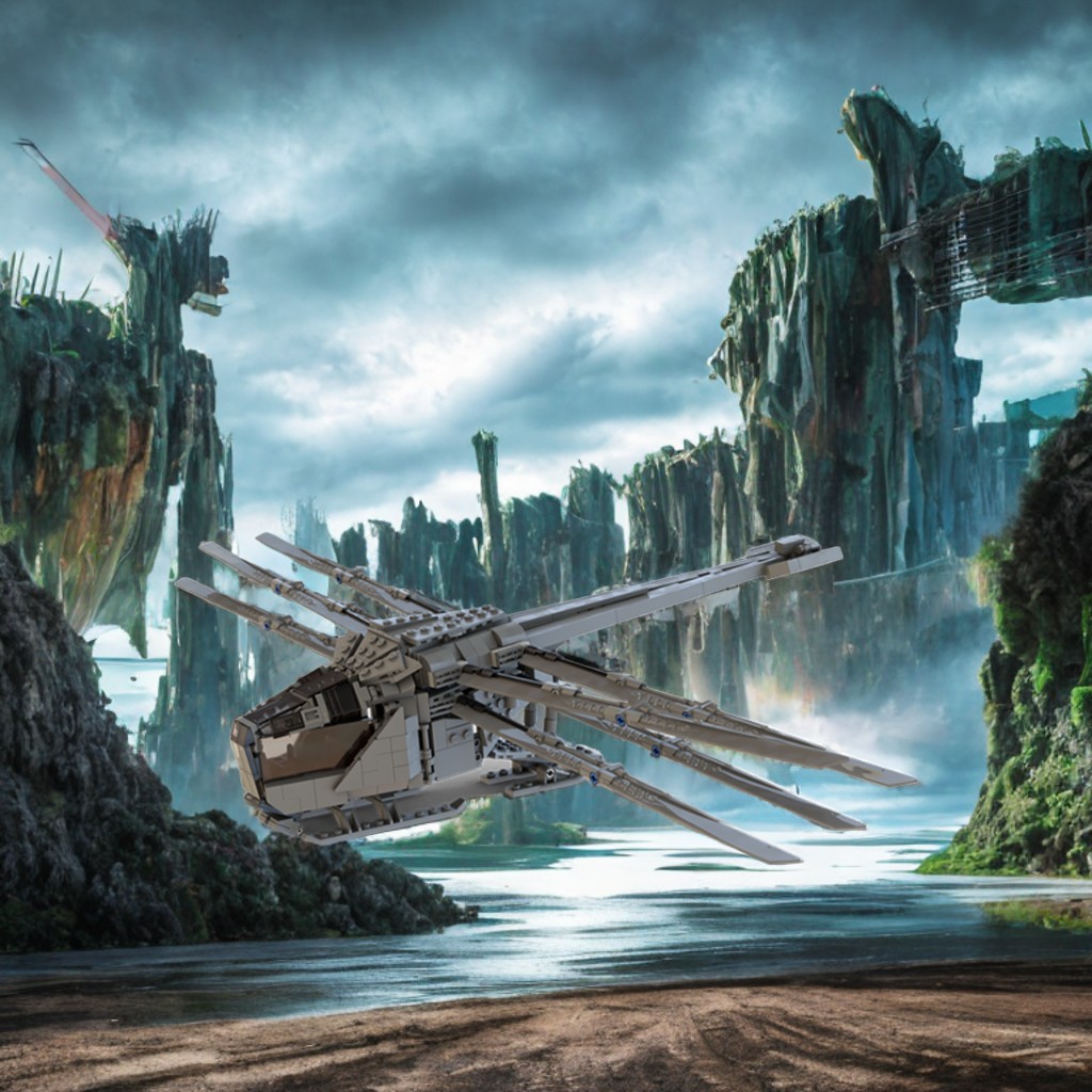 523pcs MOC Dune Ornithopter Ic - Board Game Dune 评论和价格