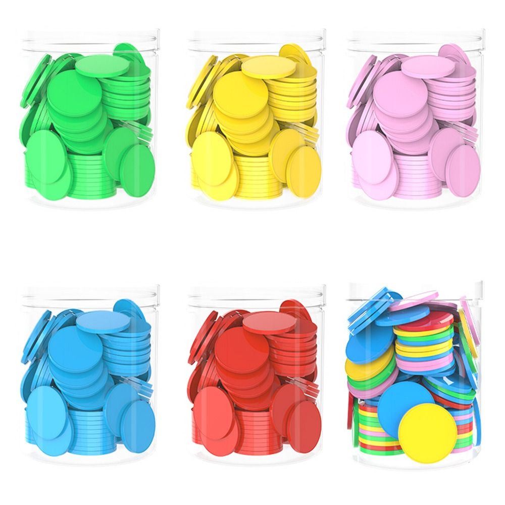 100pcs Plastic Counting Chips  - Board Game Hegemony 评论和价格