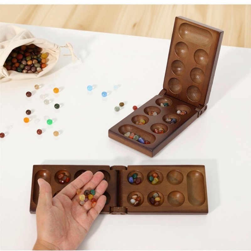 Ancient Mancala African Chess  - Board Game Family 评论和价格