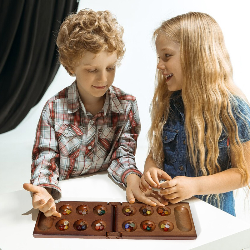 Ancient Mancala African Chess  - Board Game Family 评论和价格
