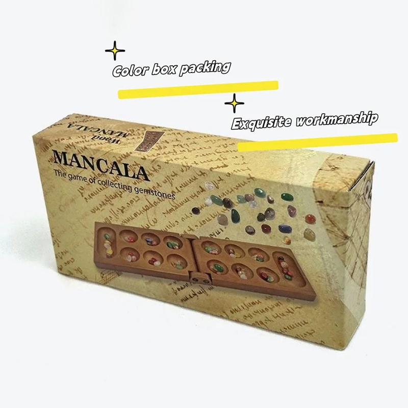 Ancient Mancala African Chess  - Board Game Family 评论和价格