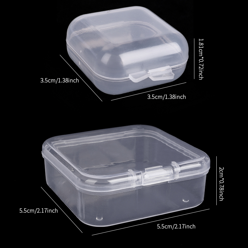 2 Sizes Clear Small Containers - Board Game Review 评论和价格
