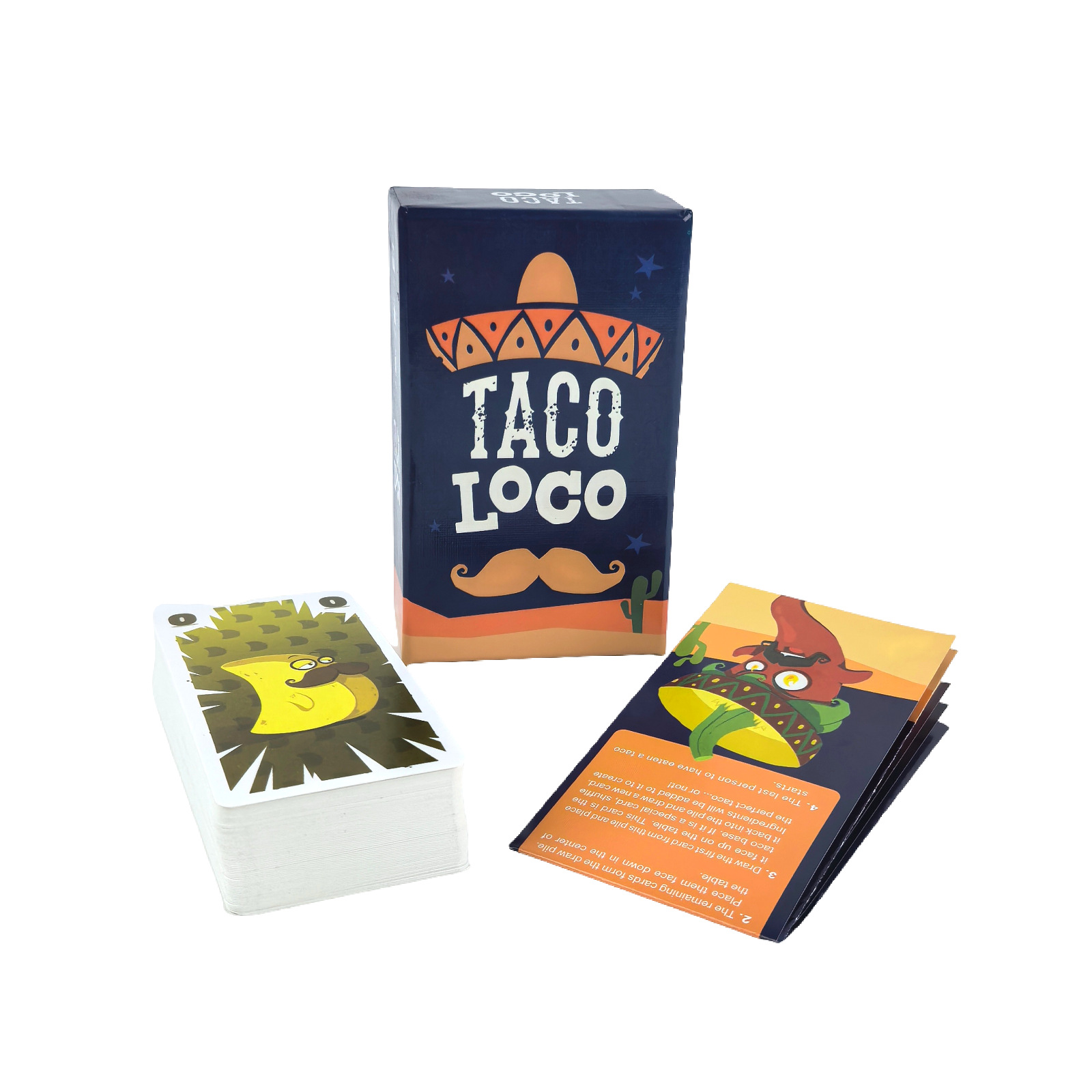 Hot Games - Taco Loco Card Gam - Board Game Room 评论和价格
