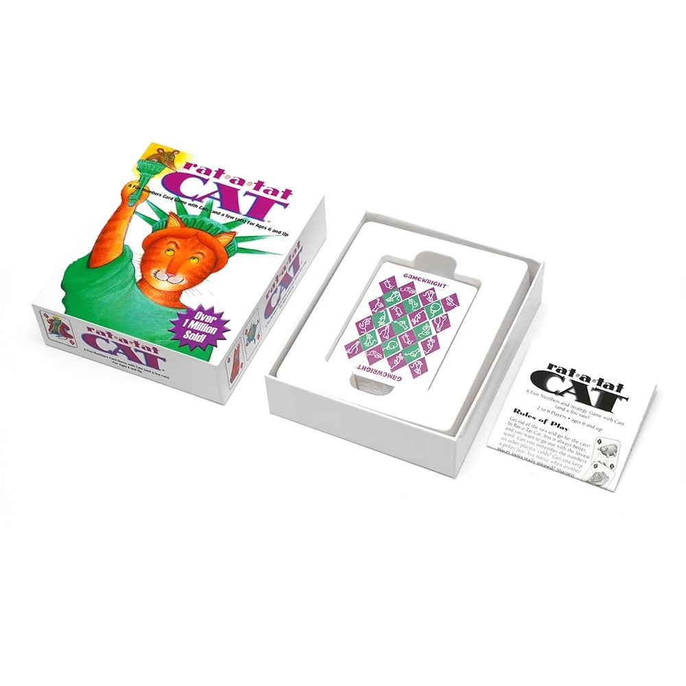 Rat A Tat Cat Fun Numbers Card - Board Game For 2 Players 评论和价格