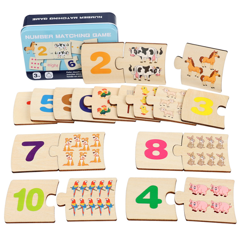 Children Iron Box Number Enlig - Board Game Review 评论和价格