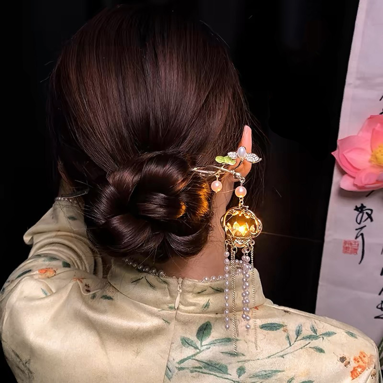 Luminous Flower Hairpin For Wo - Board Game Go 评论和价格