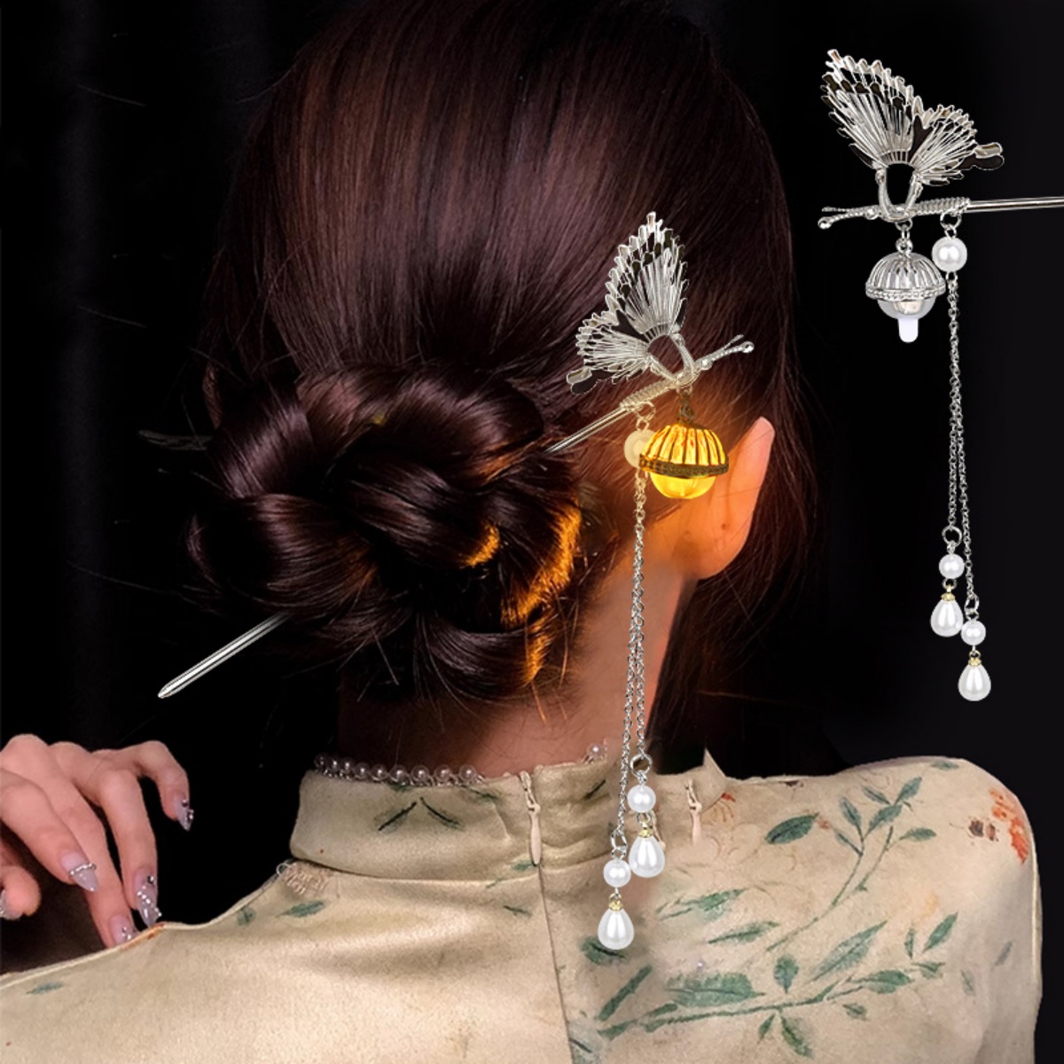 Luminous Flower Hairpin For Wo - Board Game Go 评论和价格