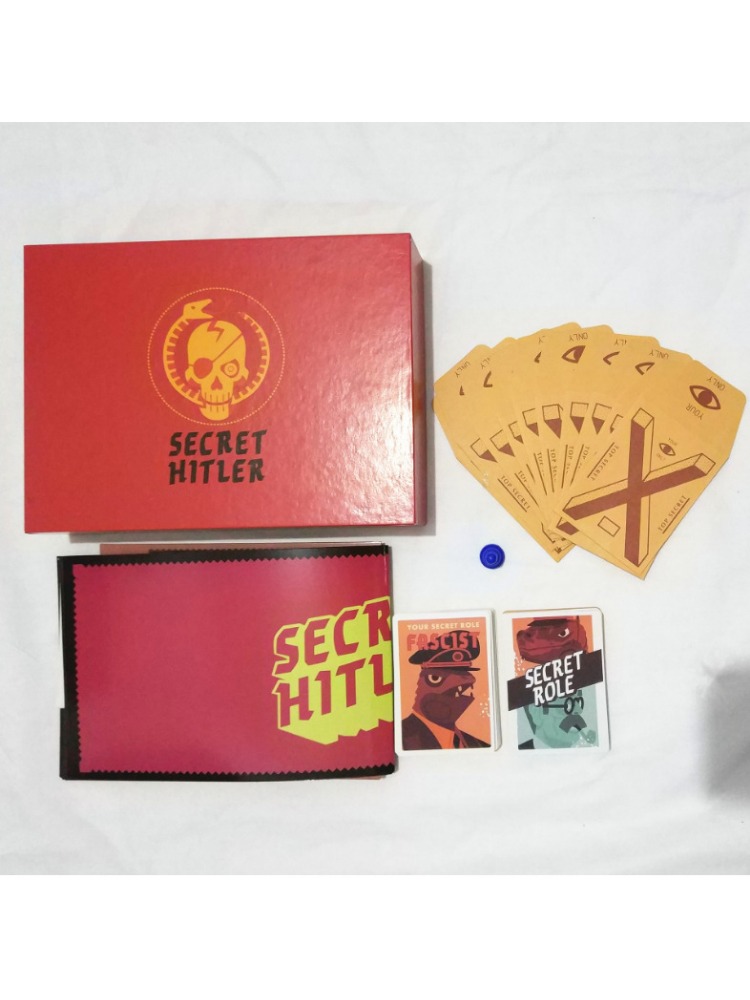 Secret Hitler Board Game Card  - Board Game Hitler 评论和价格