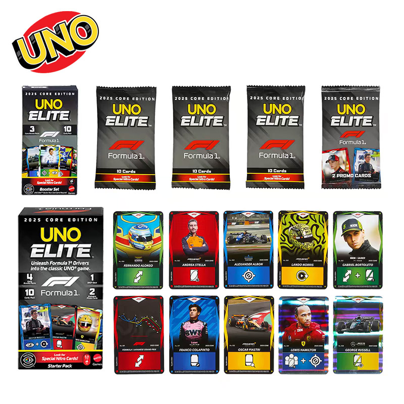 UNO Elite HotWheels F1 Racing  - Board Game Uno 评论和价格