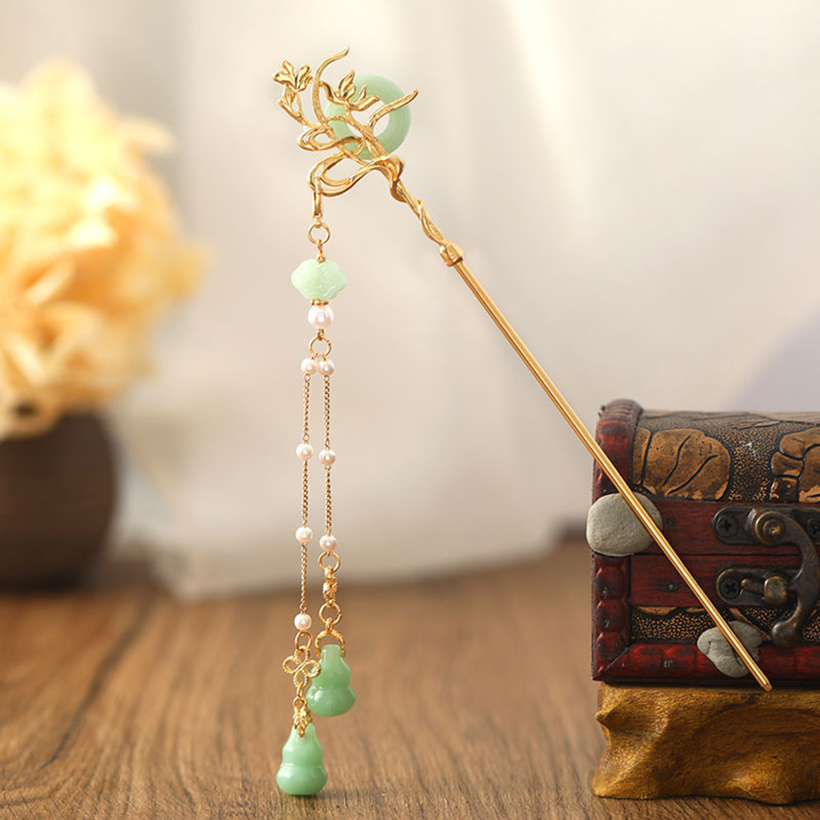 Chinese Style Glass Hairpin Fo - Board Game Go 评论和价格