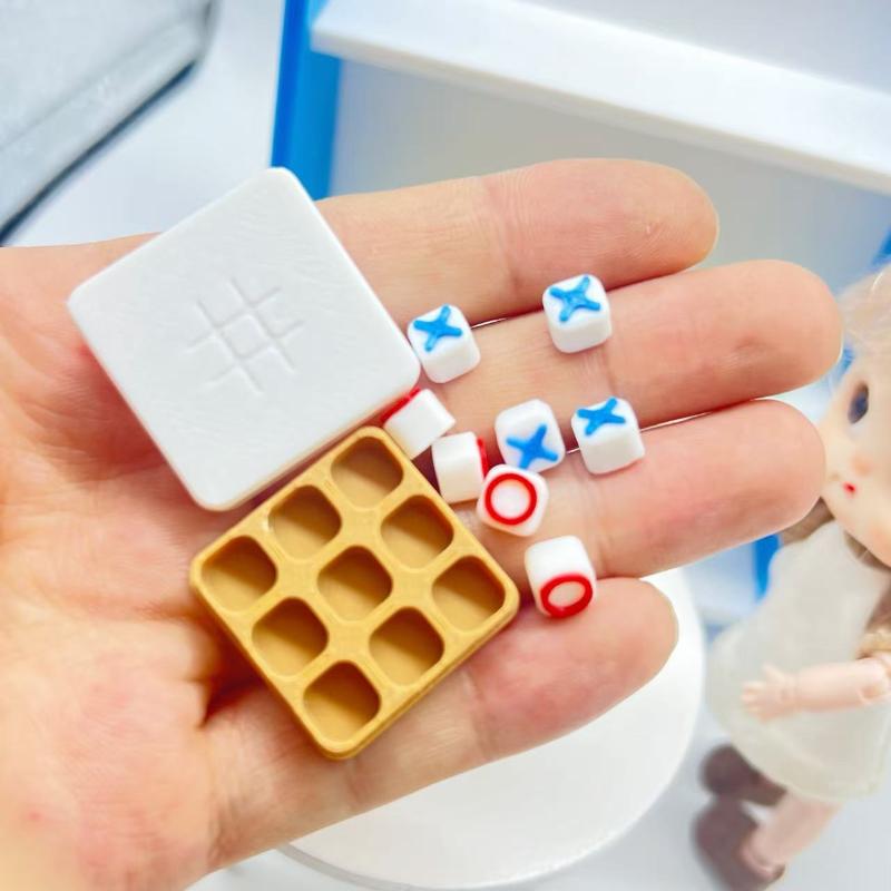 (.) Mini Tic Tac Toe Game Doll - Board Game Room 评论和价格