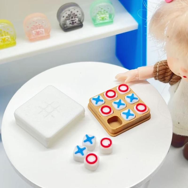 (.) Mini Tic Tac Toe Game Doll - Board Game Room 评论和价格