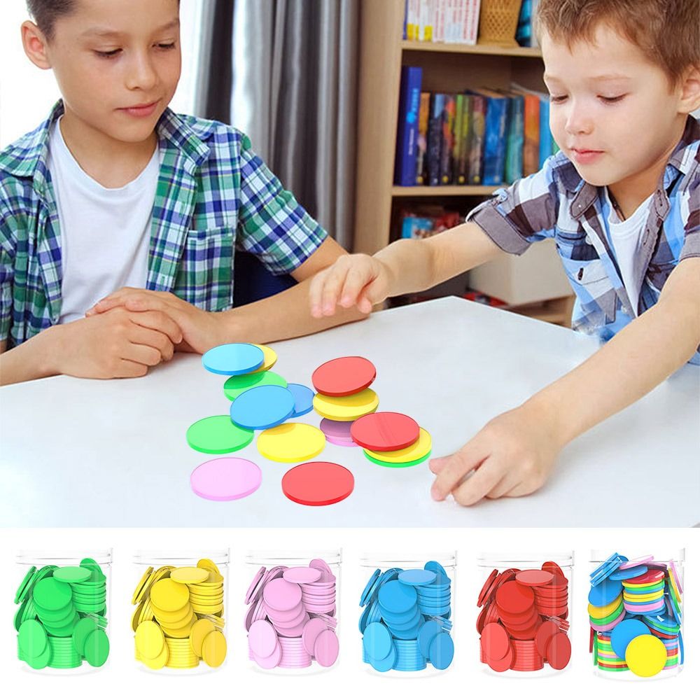 100pcs Plastic Counting Chips  - Board Game Hegemony 评论和价格