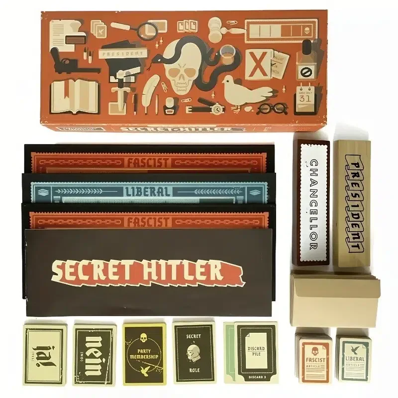 Secret Hitler Cracking Game Se - Board Game Hitler 评论和价格